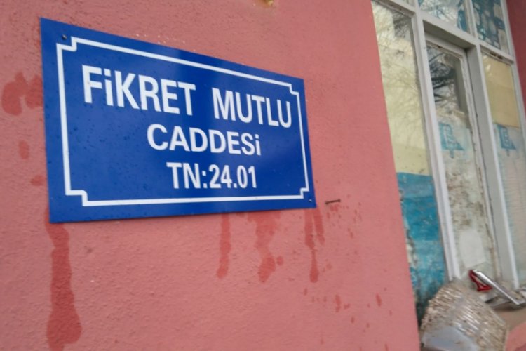 Bursa'da şehit işçi Fikret Mutlu'nun ismi caddeye verildi