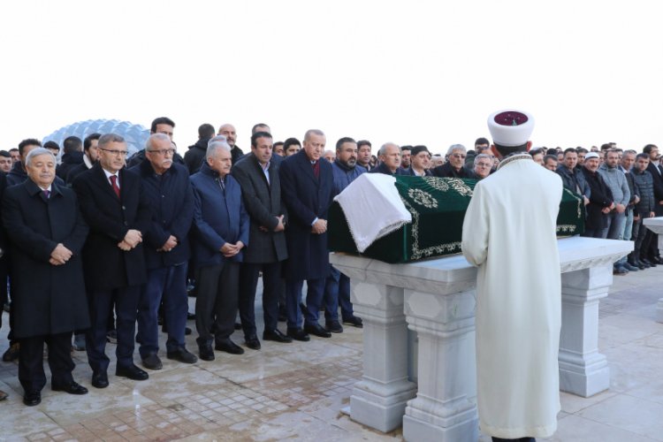 Cumhurbaşkanı Erdoğan cenaze namazına katıldı