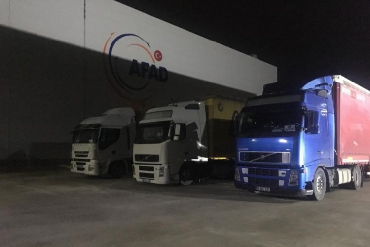 Arnavutluk'a 3 tır &ccedil;adır g&ouml;nderildi