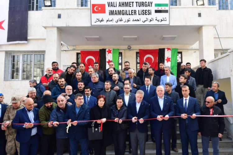 Hayatını kaybeden vali yardımcısının ismi Cerablus'ta okula verildi