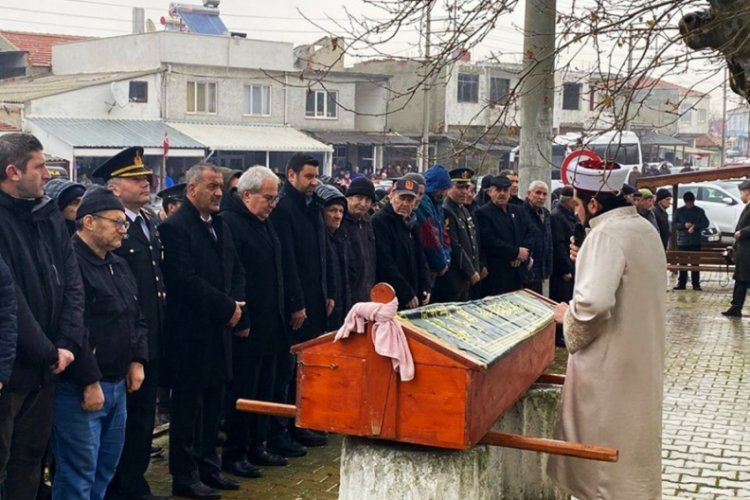 Kıbrıs gazisi son yolculuğuna uğurlandı