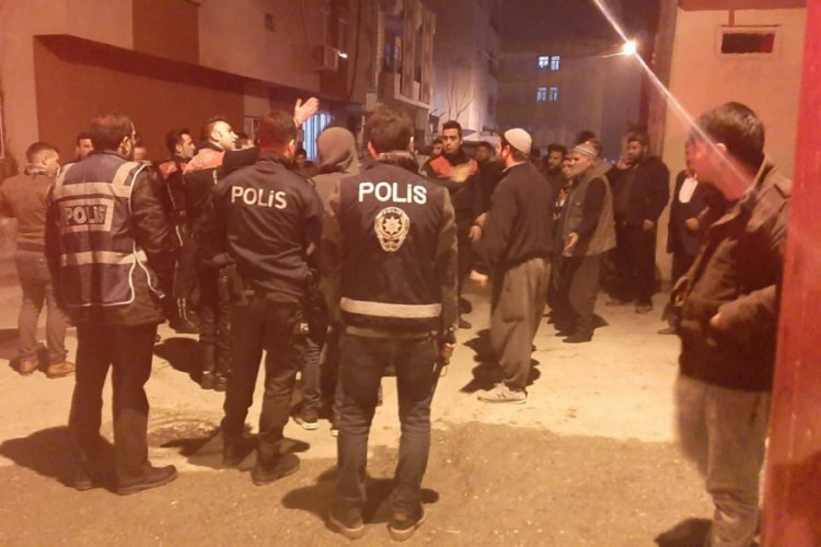 Komşular arasında yumruklu kavga