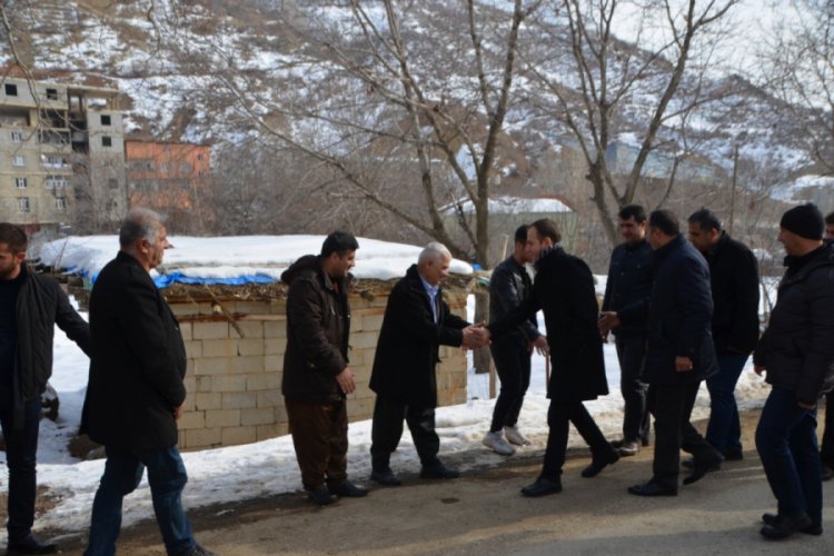 Kaymakam G&uuml;ven'den Altınsu k&ouml;y&uuml;ne ziyaret