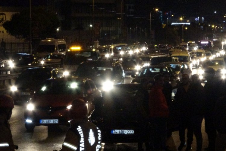 3 ara&ccedil; birbirine girdi, ortalık savaş alanına d&ouml;nd&uuml;