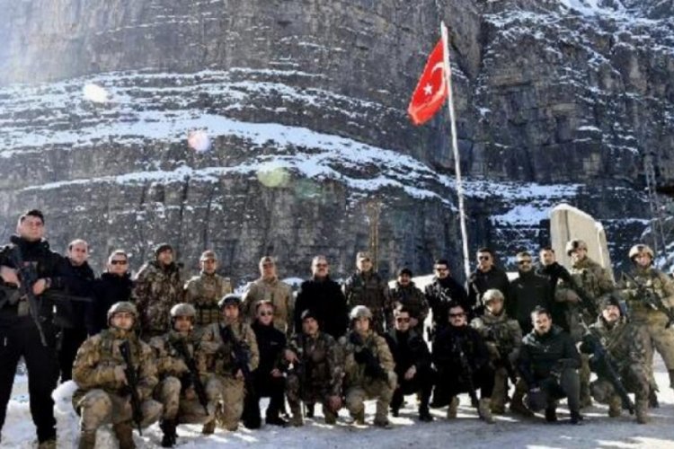 Hakkari Valisi'nden 'Kapan-3' b&ouml;lgesinde inceleme