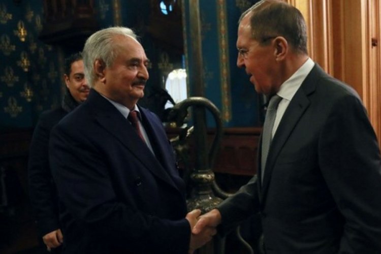 Lavrov ve Şoygu Hafter'le g&ouml;r&uuml;şt&uuml;