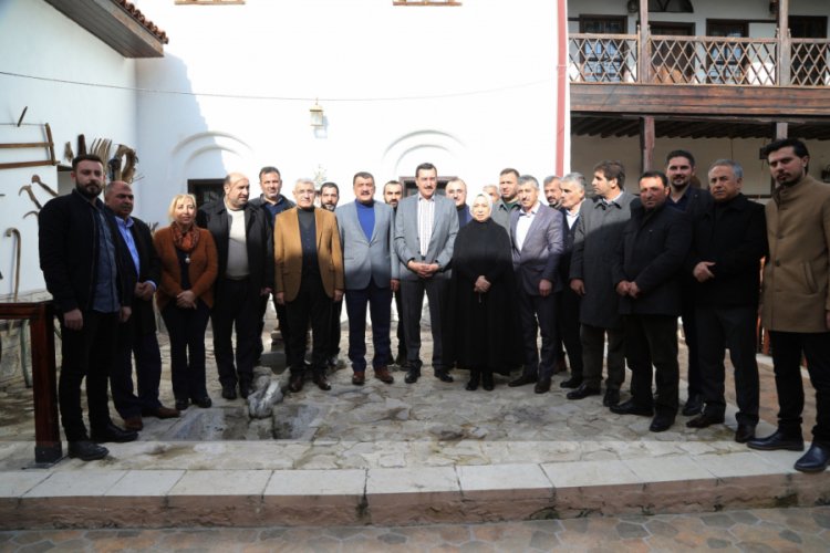 Muhtarlarla toplantı d&uuml;zenlendi