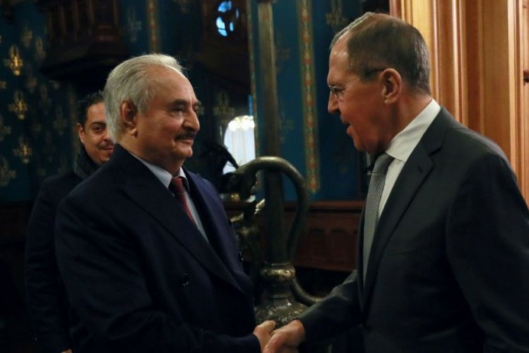 General Hafter ateşkes metnine imza atmadan Moskova'dan ayrıldı