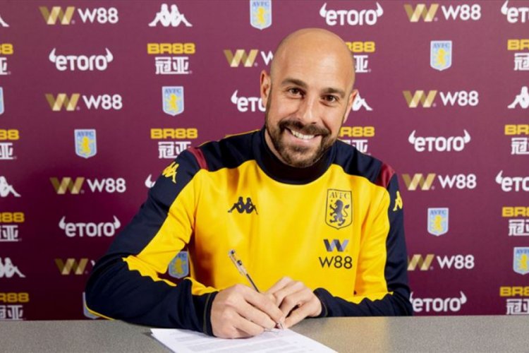 Aston Villa kaleci Reina'yı kiraladı