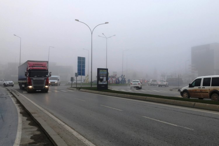 Sakarya'da sis etkili oldu