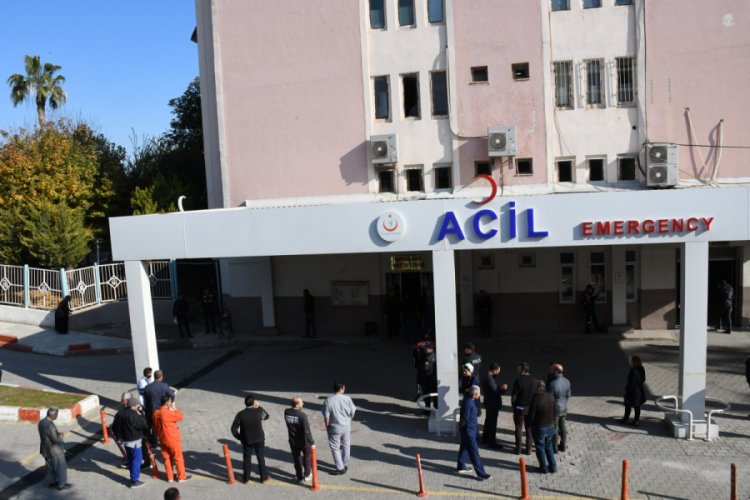 Devlet hastanesinde patlama! Yaralılar var