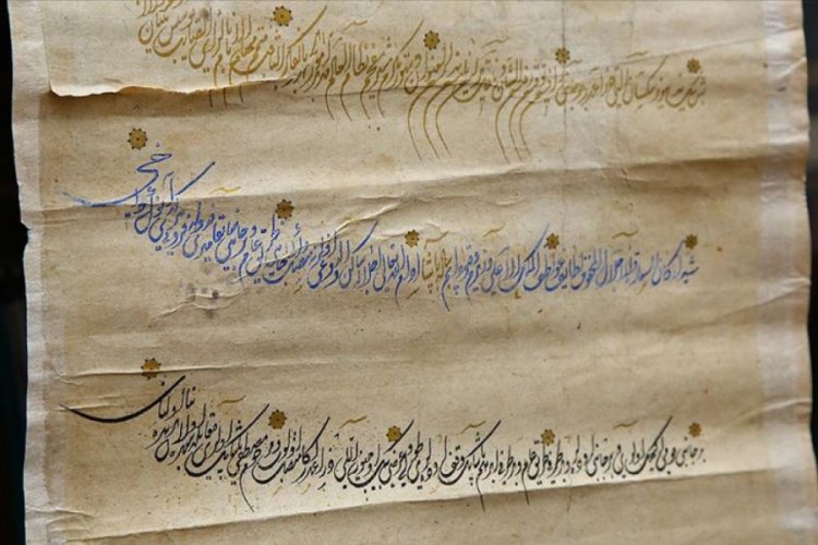 Azerbaycan'da Kanuni d&ouml;nemine ait belge bulundu