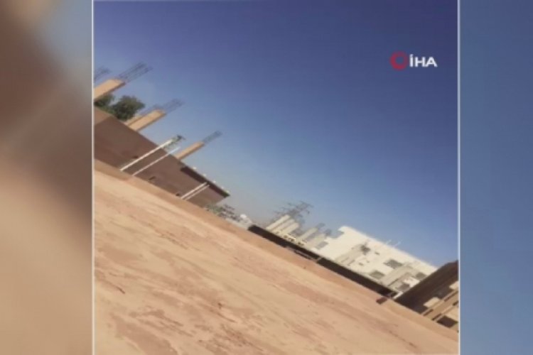 Sudan'ın başkentinde yoğun &ccedil;atışma sesleri