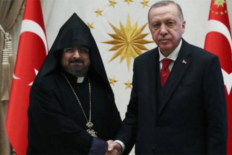Cumhurbaşkanı Erdoğan, Maşalyan'ı kabul etti