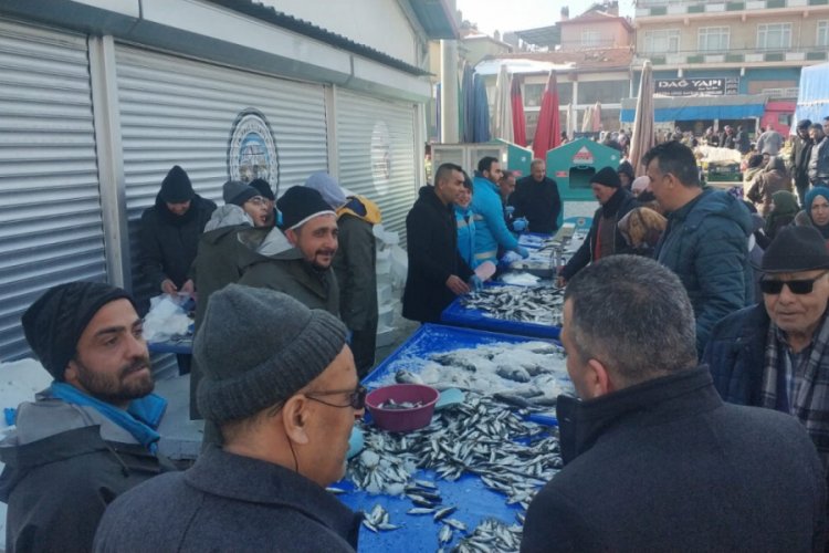 Belediyeden balık tanzim satış noktası