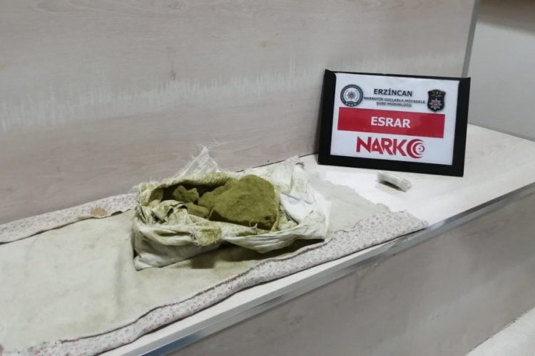 407 gram esrarla yakalanan 1 kişi tutuklandı