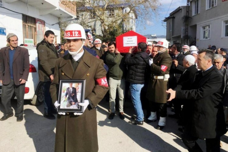 Bursa'da Kıbrıs gazisi son yolculuğuna uğurlandı