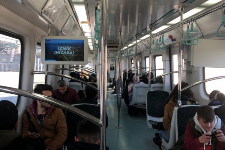 Bursa İznik Ankara metrolarında tanıtılıyor