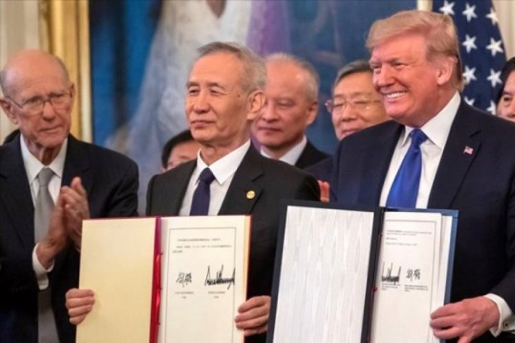 ABD ve Çin 'birinci faz'ı imzaladı