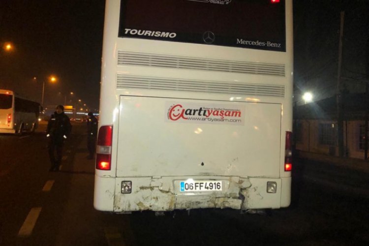 Başkent'te trafik kazası