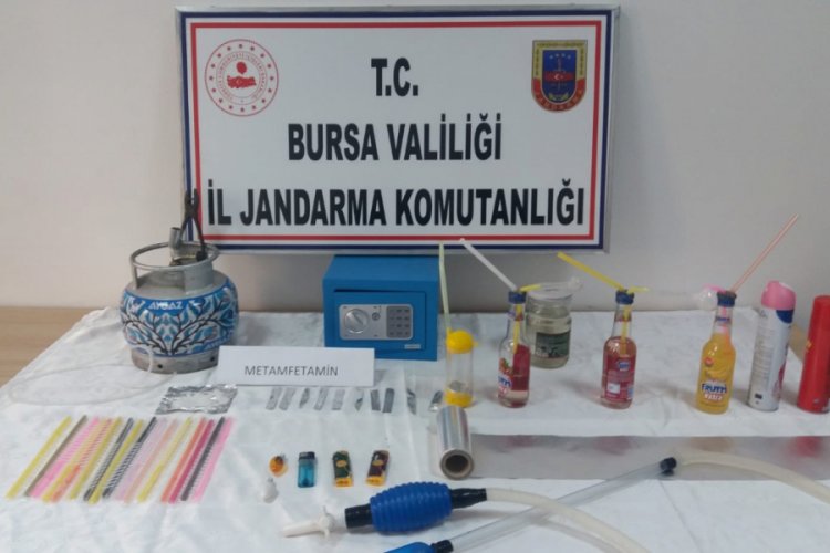Bursa'da uyuşturucuyu çelik kasaya sakladılar
