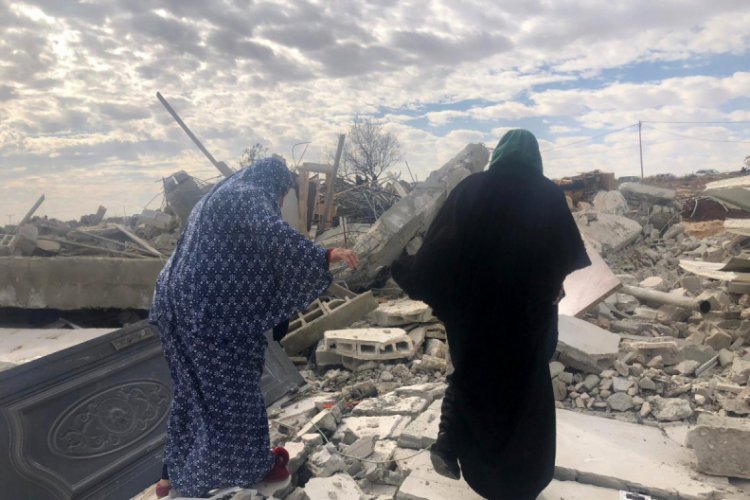 İsrail, Filistinli ailenin evini ikinci kez yıktı