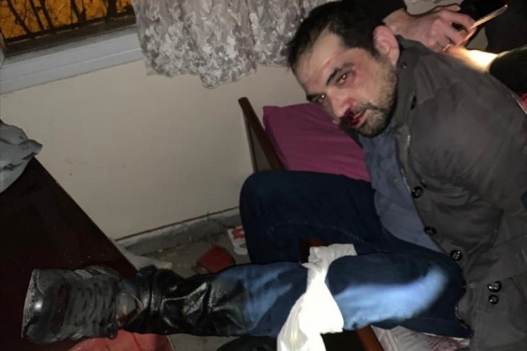 Polise ateş a&ccedil;an ş&uuml;pheli ayağından vuruldu