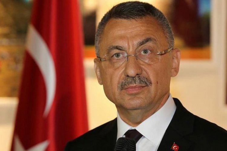 Cumhurbaşkanı Yardımcısı Oktay'dan şehit askerler i&ccedil;in başsağlığı