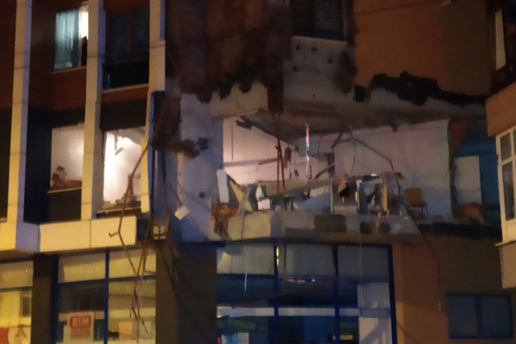 G&uuml;ng&ouml;ren'de doğalgaz patlaması: 1 yaralı