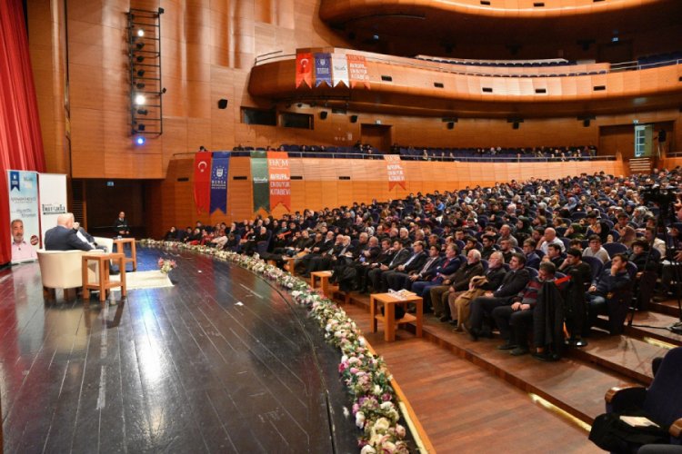 Bursa'da 'Asımın Nesli'nin konuğu Hayrettin Karaman oldu