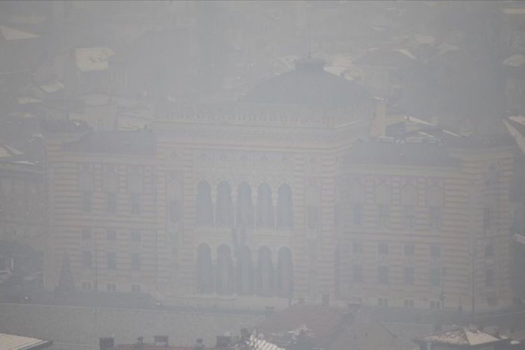 Saraybosna'da hava kirliliği sağlığı tehdit edecek boyuta ulaştı