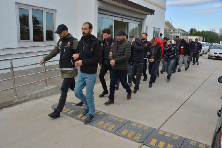 U&ccedil;aksavar mermili uyuşturucu ticareti ş&uuml;phelileri adliyede