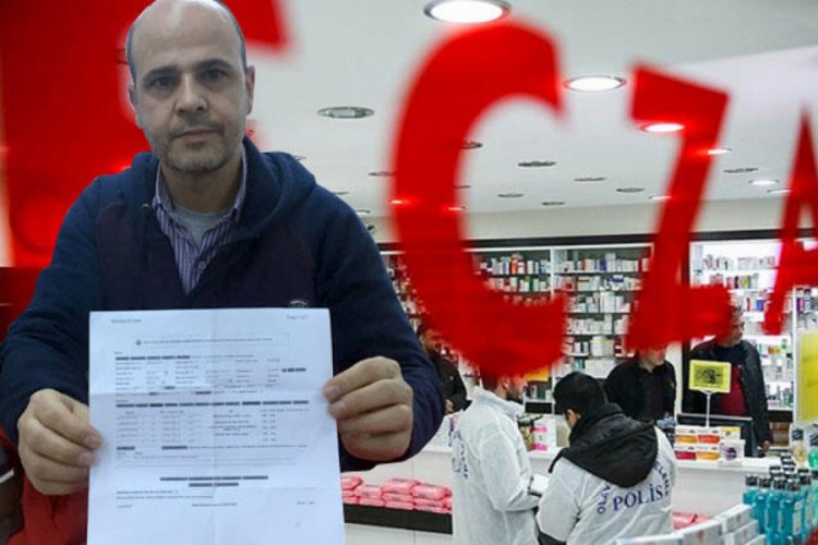 İla&ccedil; almak i&ccedil;in eczaneye gidince b&uuml;y&uuml;k şok yaşadı!
