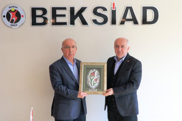 M&Uuml;SİAD Bursa Şubesi'nden BEKSİAD'a ziyaret