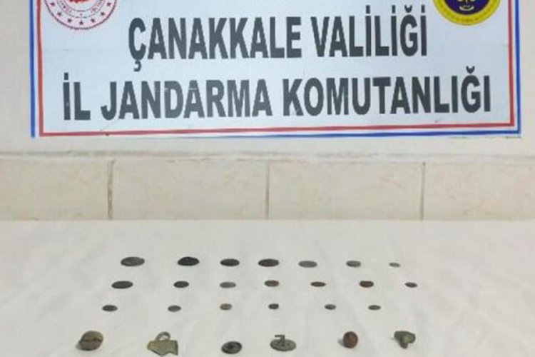 Tarihi eser ka&ccedil;ak&ccedil;ılığı operasyonuna 2 g&ouml;zaltı