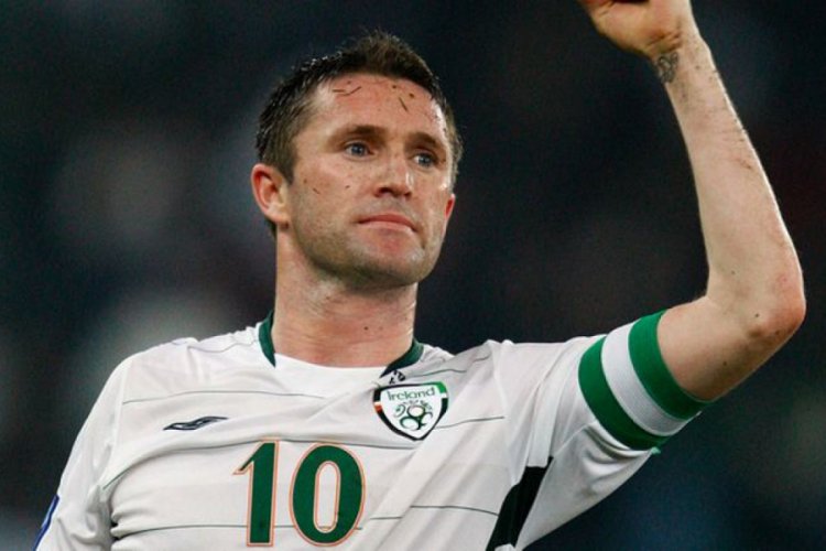 Robbie Keane'in k&uuml;&ccedil;&uuml;k oğlu taraftarı kendine hayran bıraktı