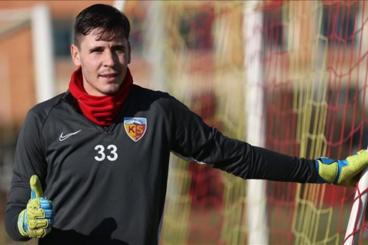 Kayserispor'da kaleci Lung, 3 hafta sahalardan uzak kalacak