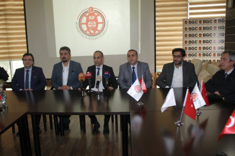 İnternet Gazetecileri Federasyonu Bursa'da kuruldu