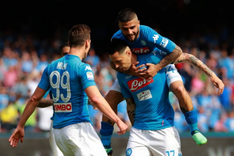 Napoli, son şampiyon Lazio'yu eledi