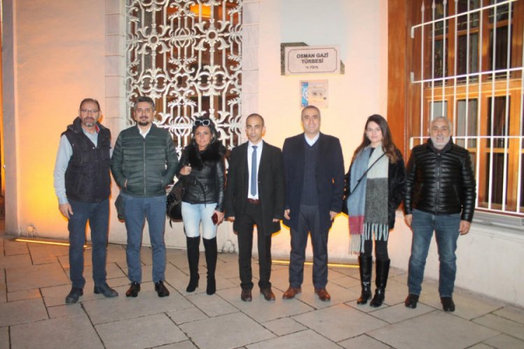 İnternet Gazetecileri Federasyonu kurucu başkanları Bursa'ya hayran kaldı&nbsp;