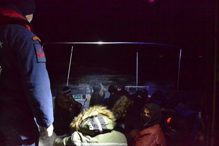 Balıkesir'de 26 ka&ccedil;ak g&ouml;&ccedil;men yakalandı