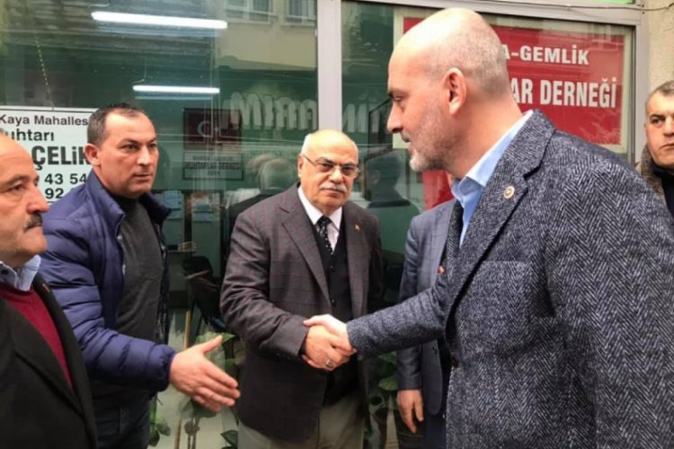 Bursa Milletvekili Işık, mahsul sonrası muhtarlarla biraraya geldi