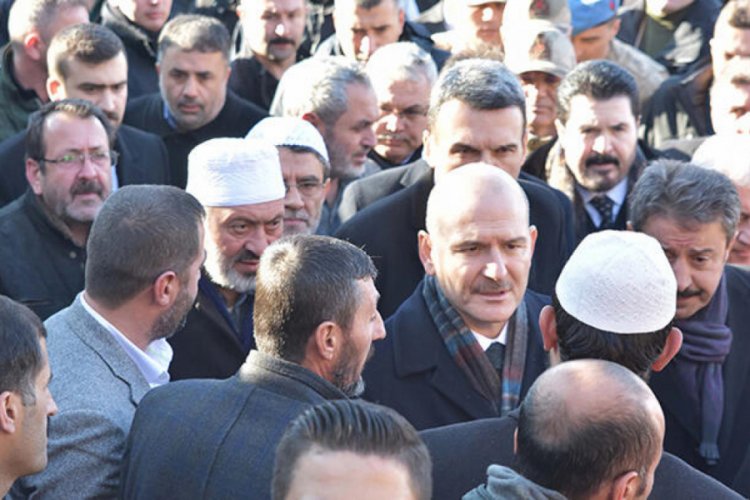 Soylu'dan Nakşibendi şeyhi &Ccedil;evik'in ailesine ziyaret