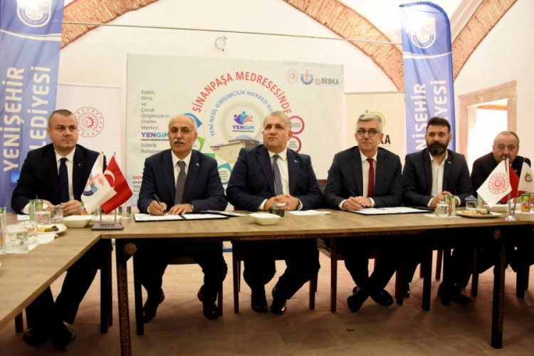 Bursa'da Sinanpaşa Medresesi Girişimcilik ve Yenilik&ccedil;ilik Merkezi protokol&uuml; imzalandı