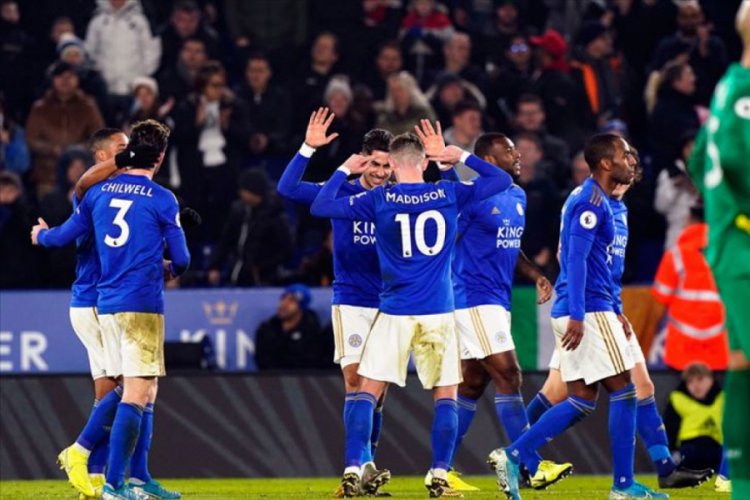Leicester City farklı kazandı