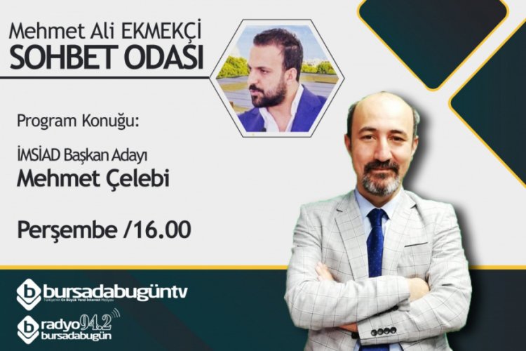 Mehmet Ali Ekmek&ccedil;i ile Sohbet Odası (Mehmet &Ccedil;elebi)