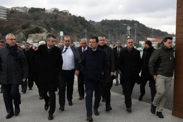 İmamoğlu'ndan Şile Belediyesi'ne ziyaret