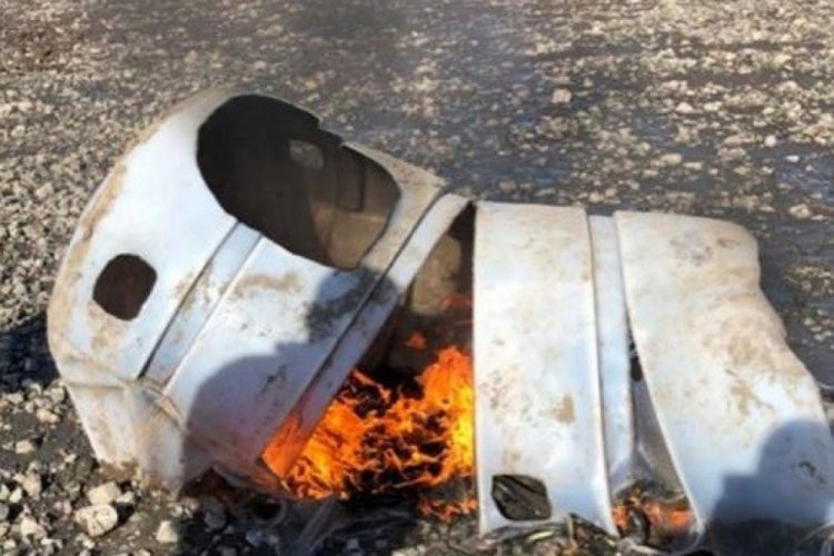 Kullanılması yasak olan g&uuml;me imha edildi