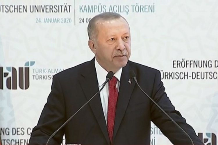 Cumhurbaşkanı Erdoğan'dan Libya i&ccedil;in s&uuml;kunet &ccedil;ağrısı