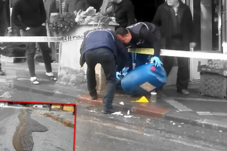 Kezzap bidonu patladı: 2 yaralı